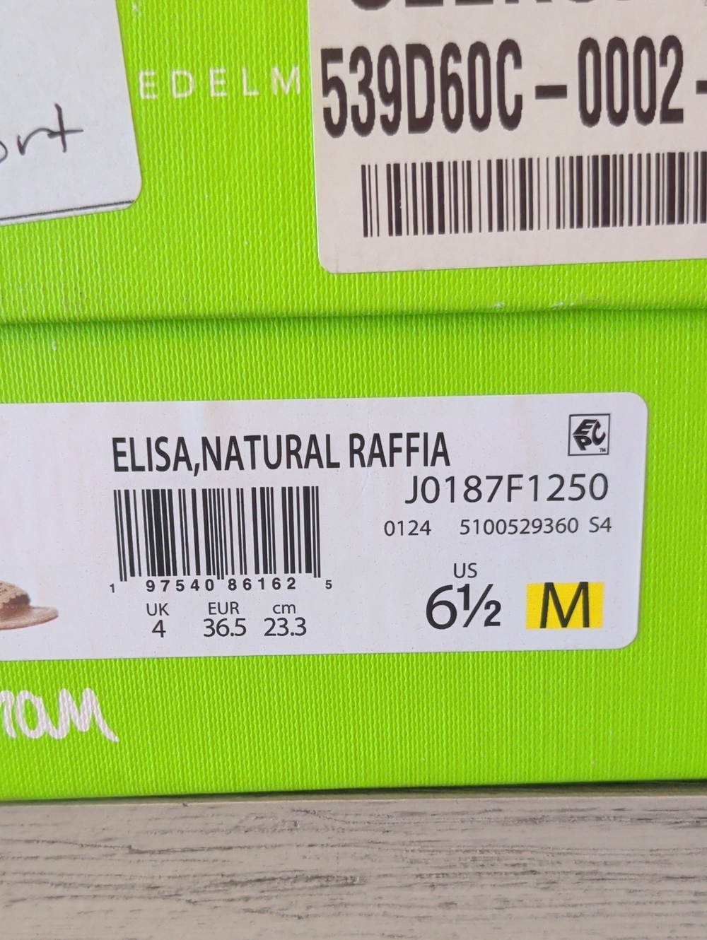 Sam Edelman NIB 6.5 Raffia Sandals - Picture 7 of 7